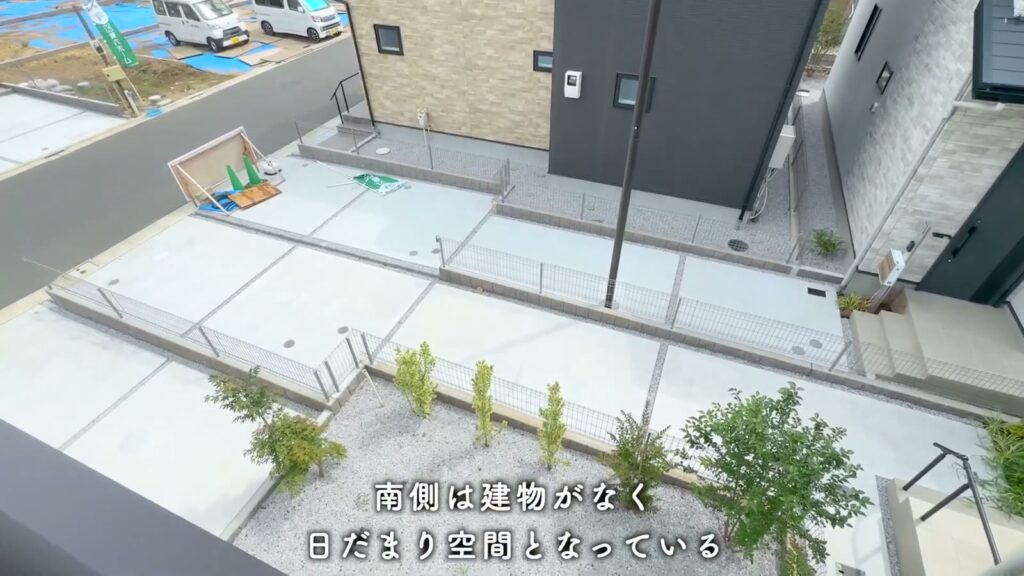 兼六パークタウン花小金井42号棟 3LDKの南側