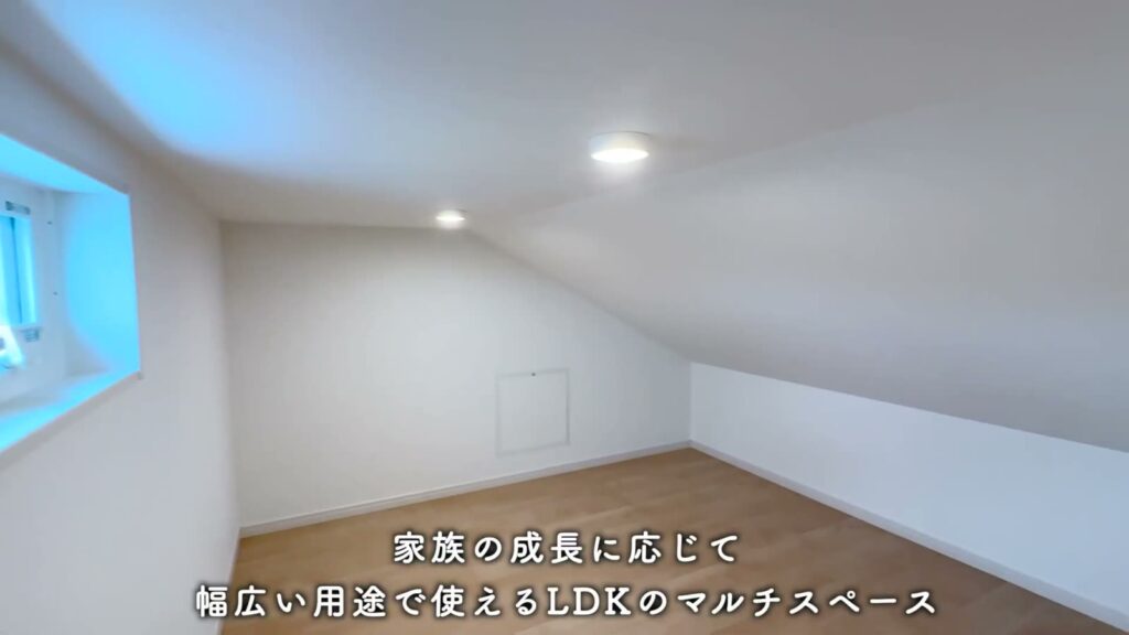 兼六パークタウン花小金井42号棟 3LDKの小屋裏