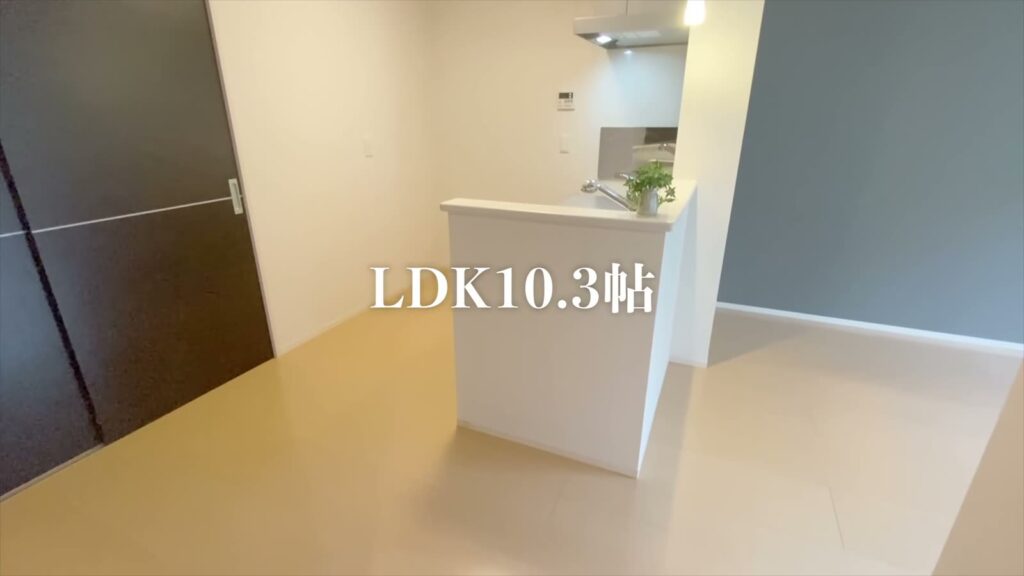 2LDKのLDK10.3帖