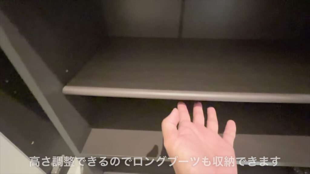広島市南区の1K 1Kのシューズボックス