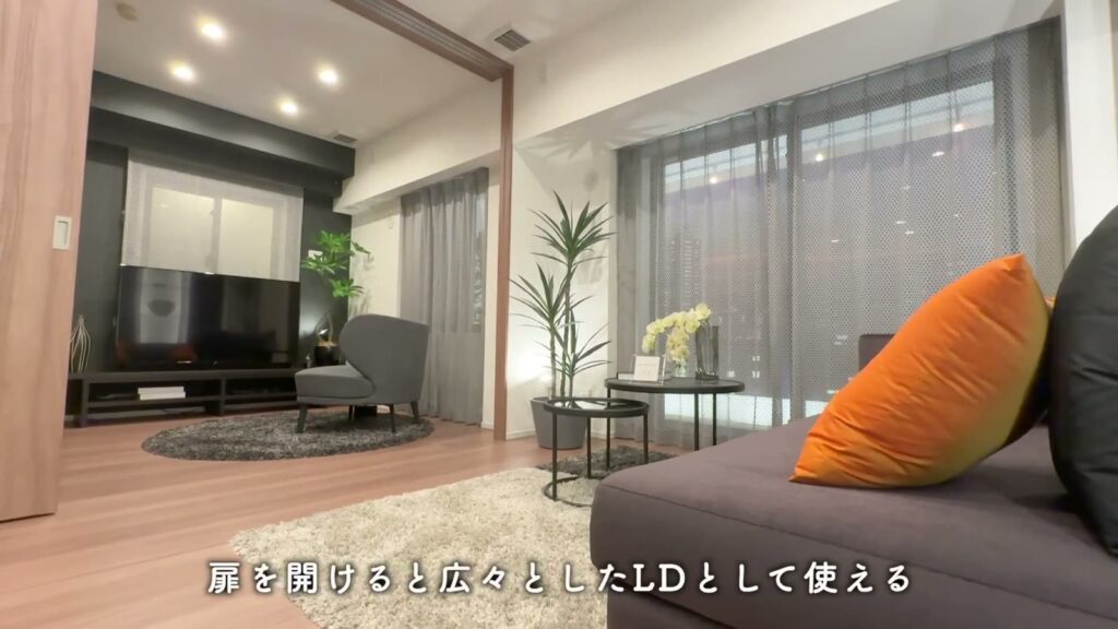 プレシス上福岡 2LDK+Sの扉を開けたLD