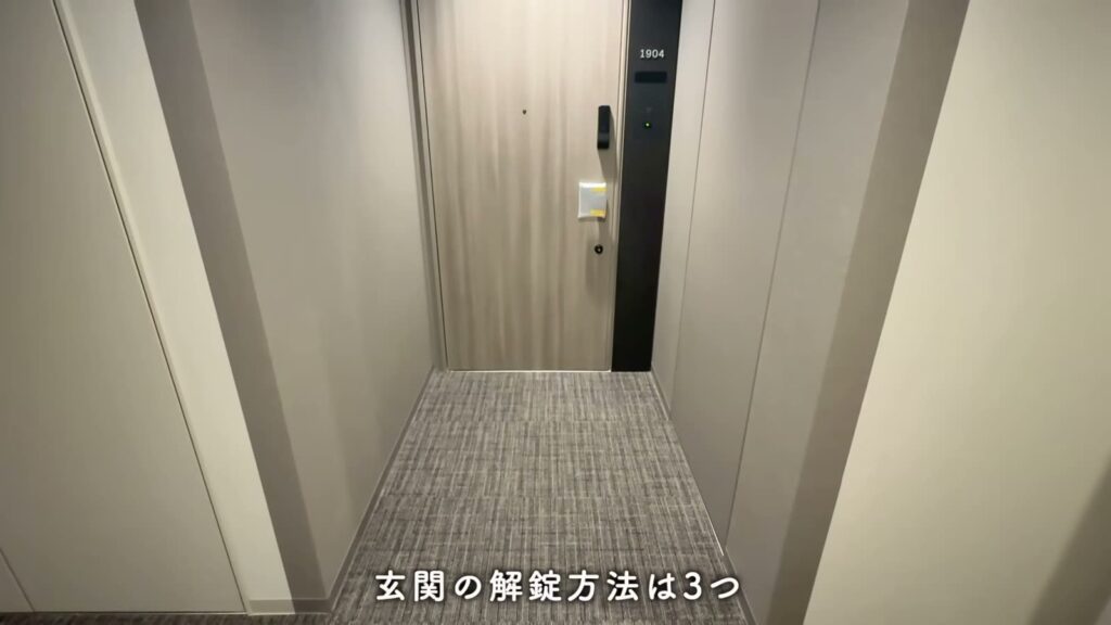 THE TOWER HIRAKATA 1LDKの玄関ドア