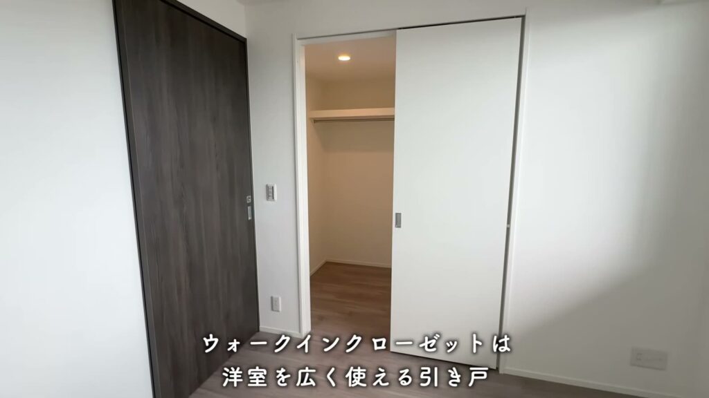 THE TOWER HIRAKATA 1LDKのウォークインクローゼット