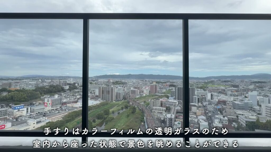THE TOWER HIRAKATA 1LDKの手すり