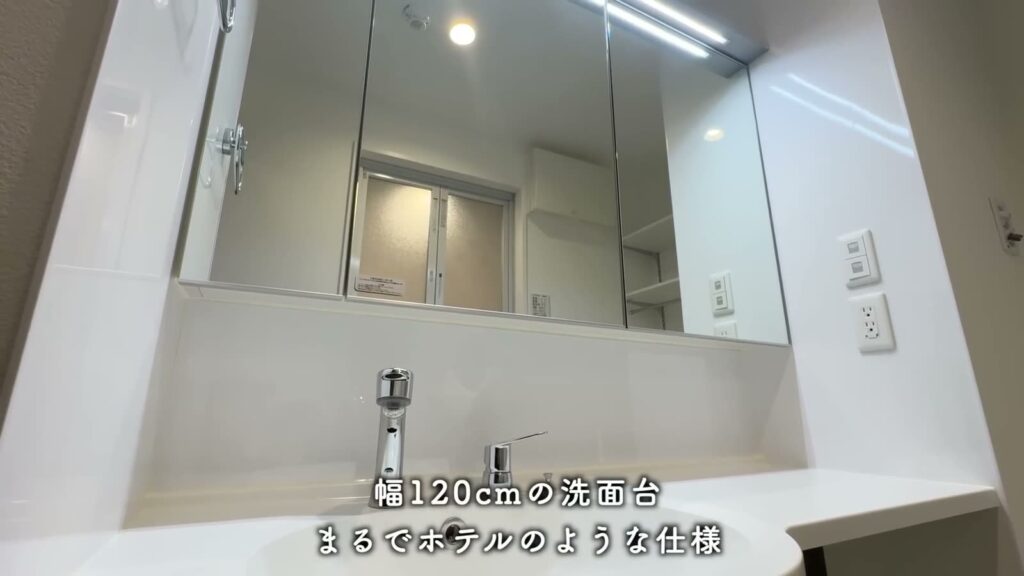 グラングレース 2LDKの洗面台