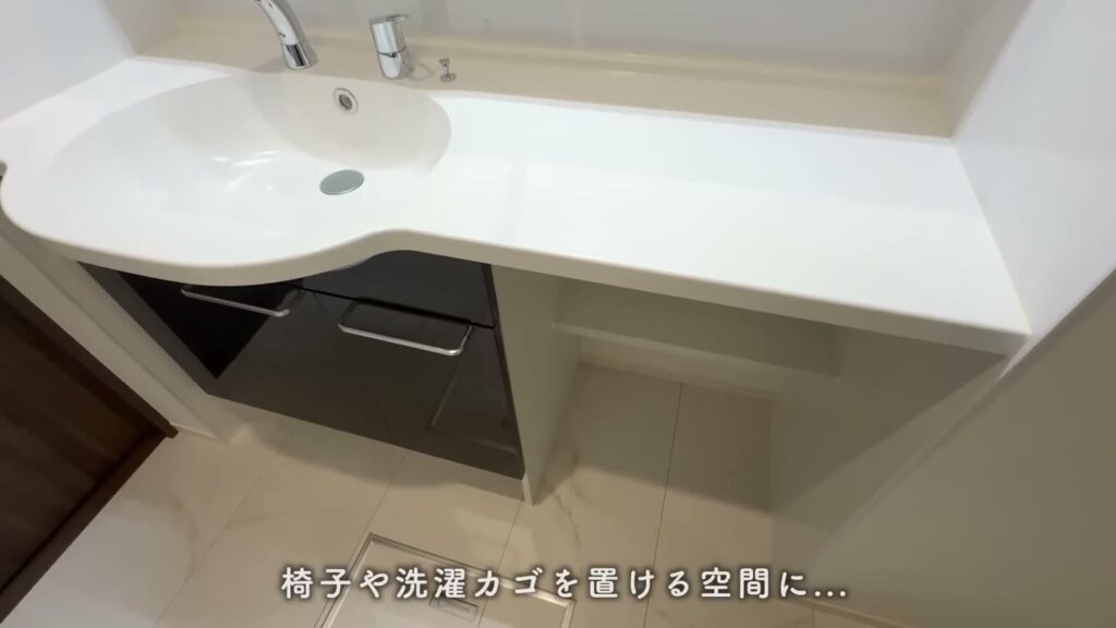 グラングレース 2LDKの洗面台の下