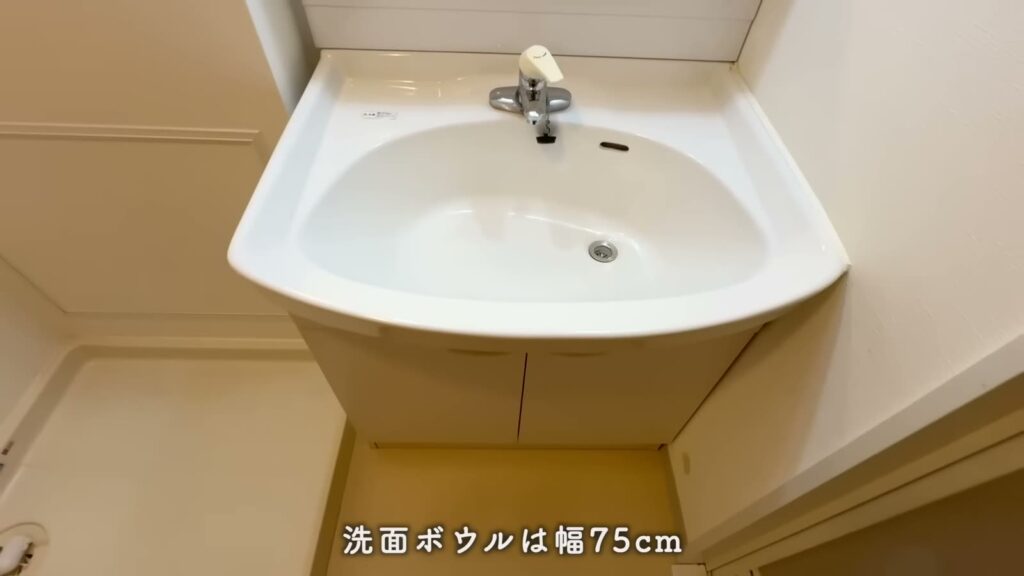 コンフォール鶴瀬 1LDK＋αの洗面ボウル