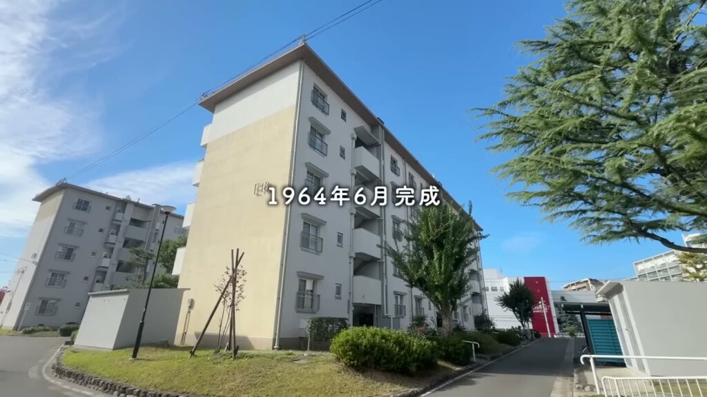 香里団地-香里E地区 2DKの外観