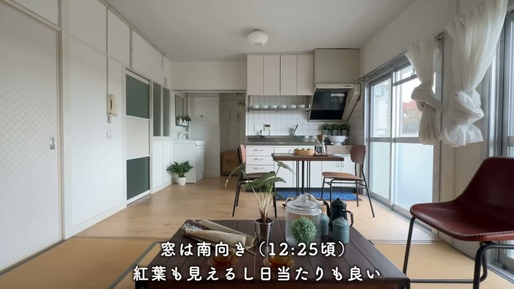 香里団地-香里E地区 2DKの南向きのDK