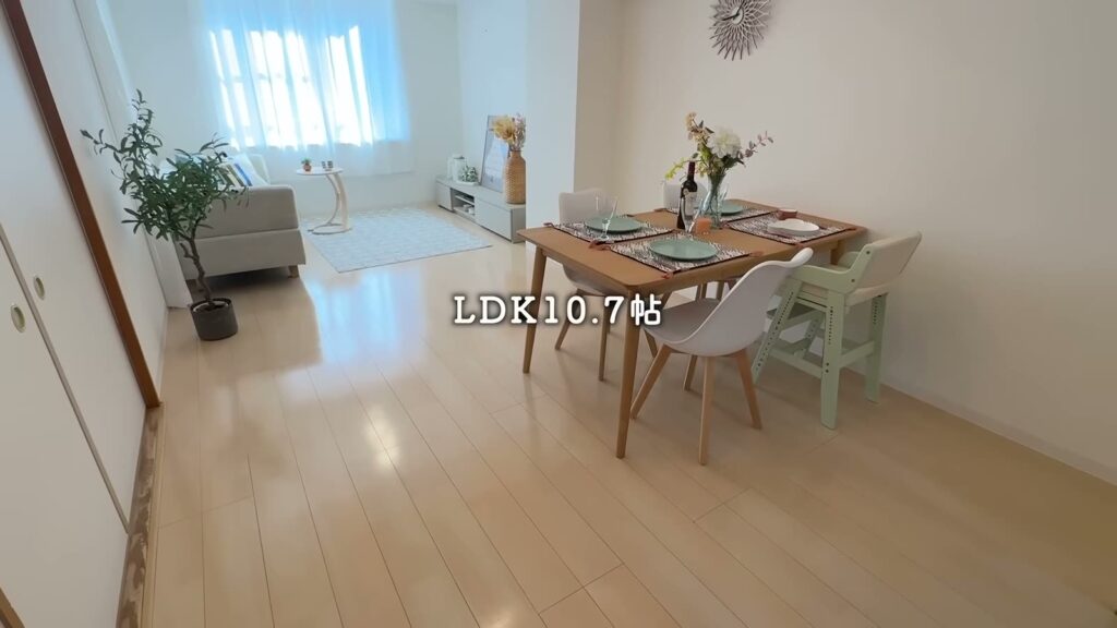 幕張ベイタウンパティオス7番街 3LDKのLDK