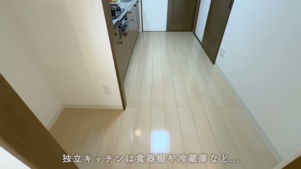幕張ベイタウンパティオス7番街 3LDKのキッチン前の空間