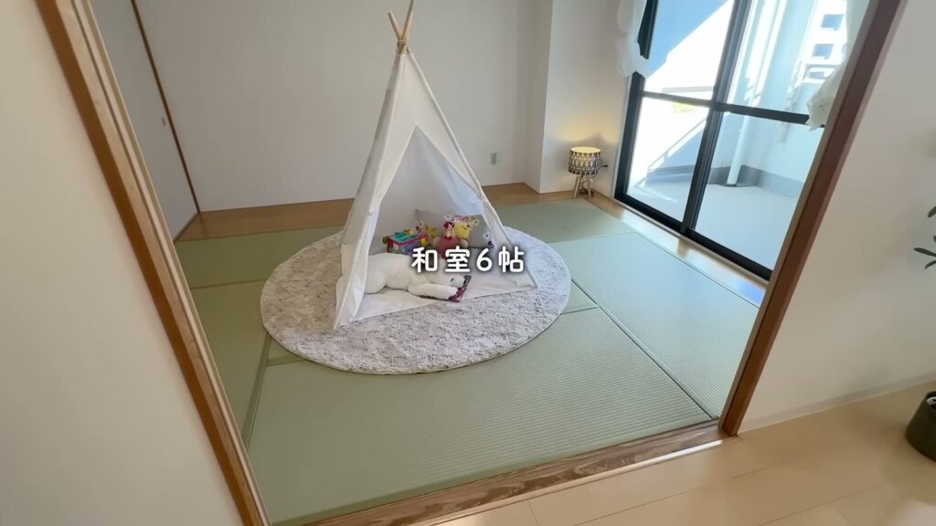 幕張ベイタウンパティオス7番街 3LDKの和室6帖