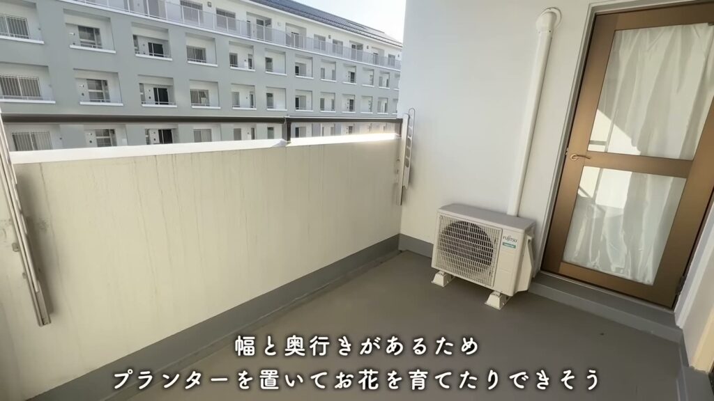 幕張ベイタウンパティオス7番街 3LDKのバルコニーの眺め