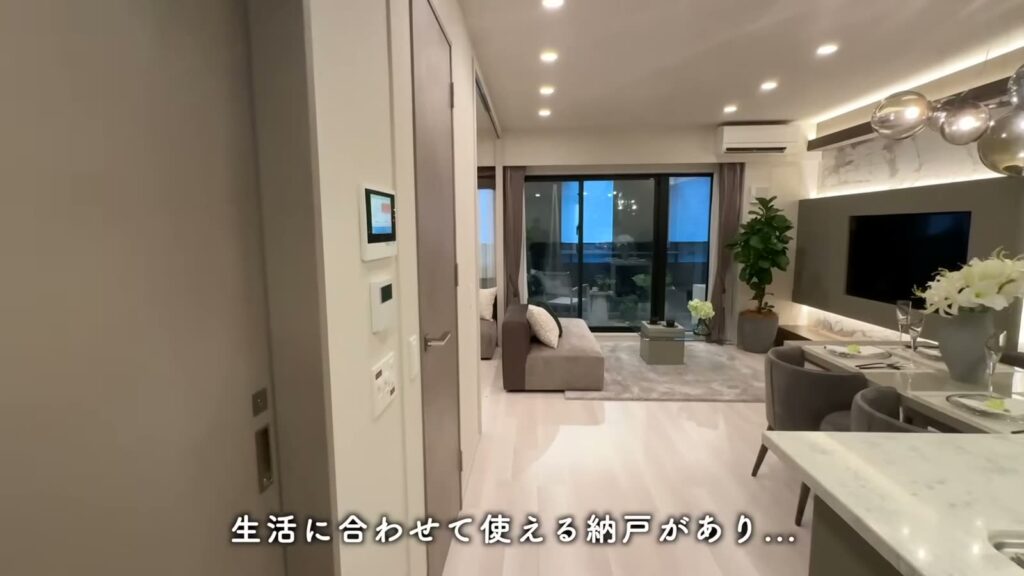 マストスクエア千種神田町 3LDKの納戸から見たLDK