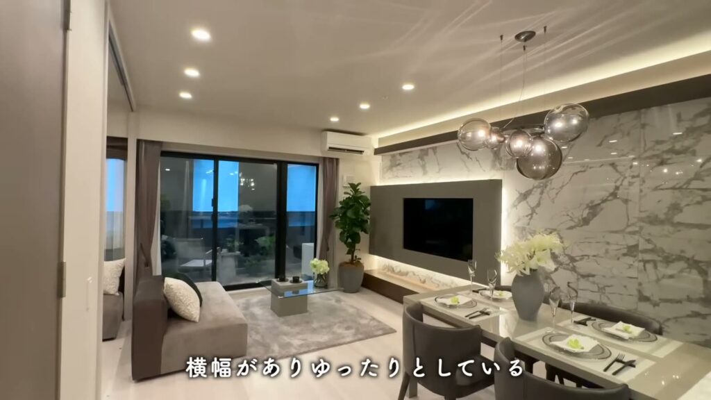 マストスクエア千種神田町 3LDKのリビング