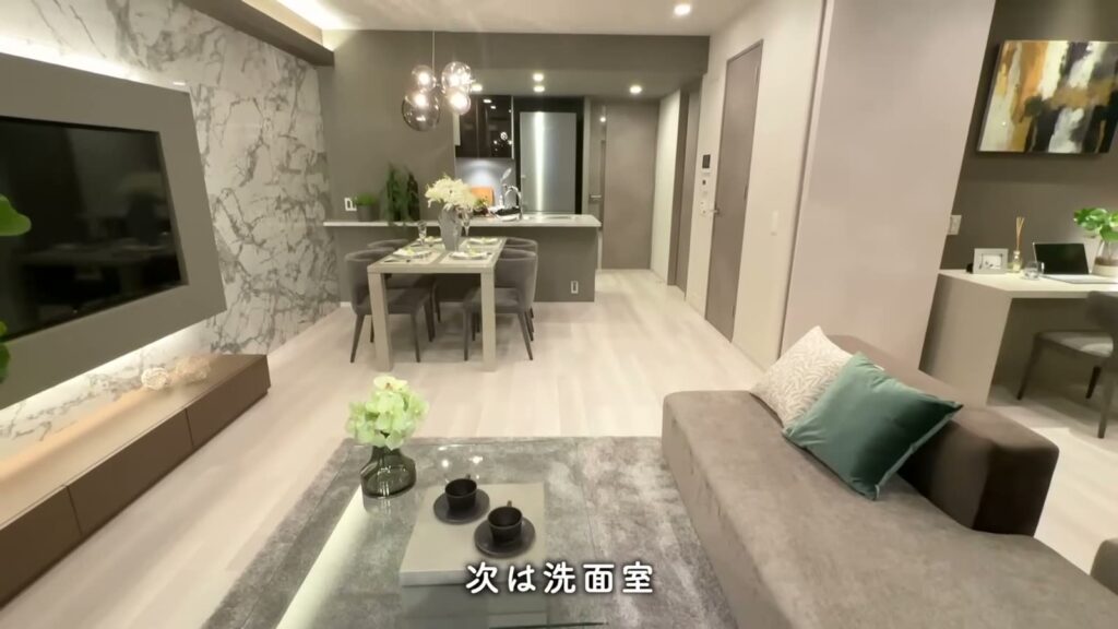 マストスクエア千種神田町 3LDKのLDK全景