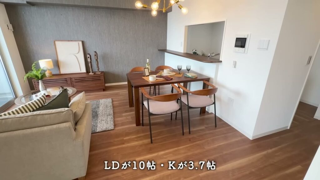 アクアタウン納屋橋 2LDKのダイニング
