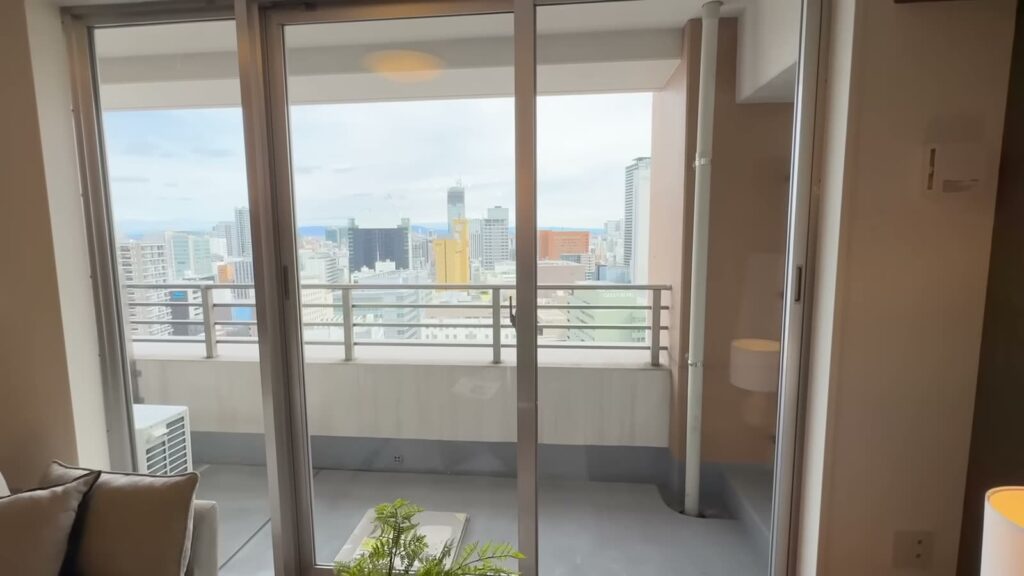 アクアタウン納屋橋 2LDKのバルコニー