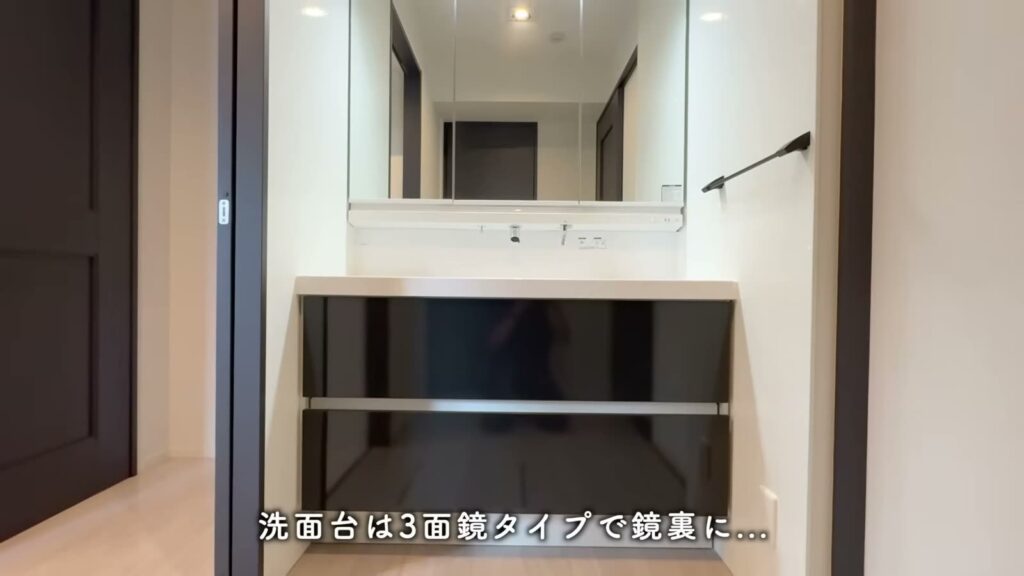 Sakura Terrace 1LDKの洗面台