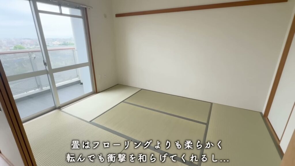 シャレール東豊中 2DKの畳の和室