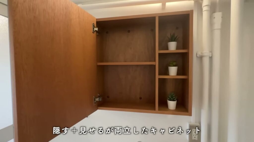 藤山台 1Kのキャビネット