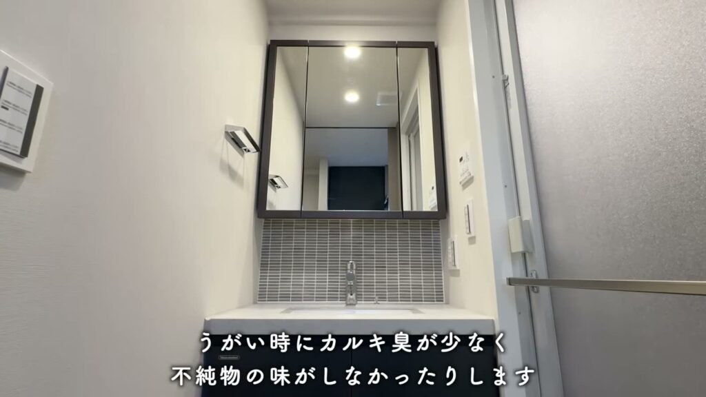 グレーシアフィット横浜 1Kの洗面台