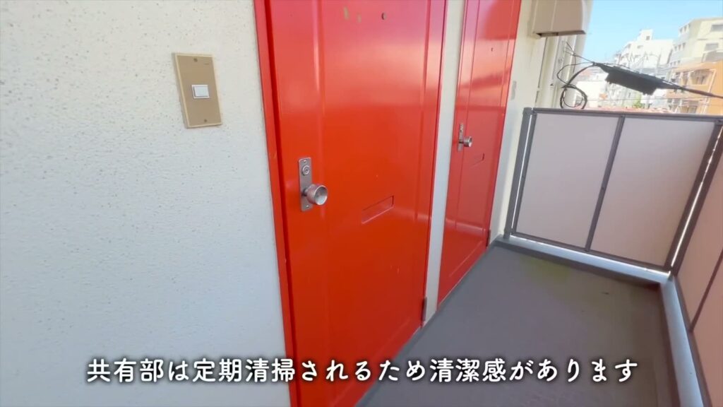 オレンジハイツ 1Kの玄関ドア