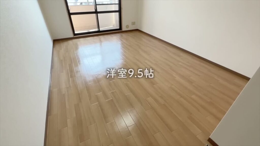 ハーモニーコート 1Kの洋室9.5帖