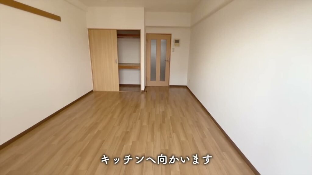 ハーモニーコート 1Kのクローゼット側