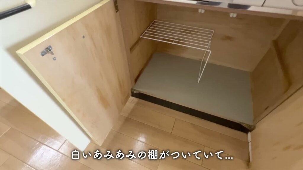 ハーモニーコート 1Kのシンク下