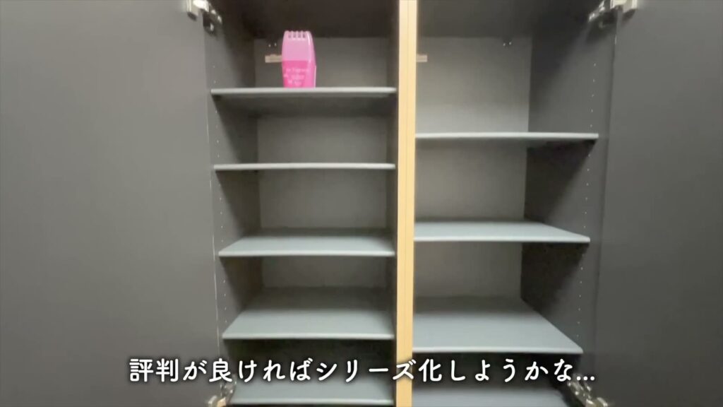 ハーモニーコート 1Kの靴箱の中