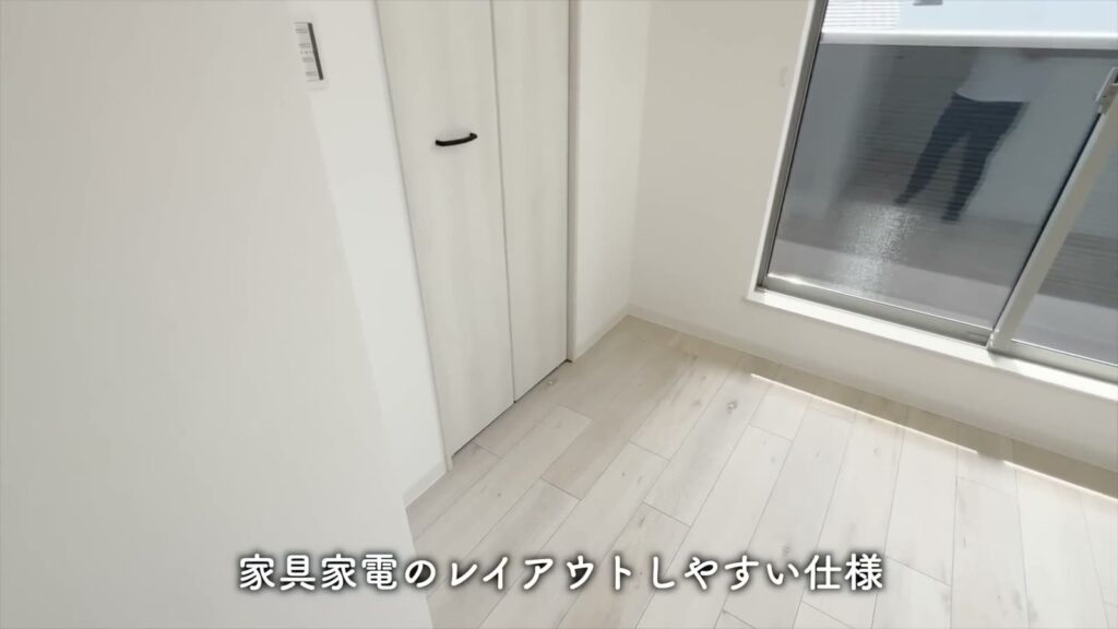 セミデタッチドハウス朝美 1LDKの収納扉