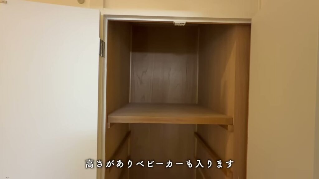 南港しらなみ 2LDKの玄関奥の収納