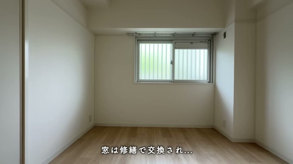 南港しらなみ 2LDKの洋室の窓