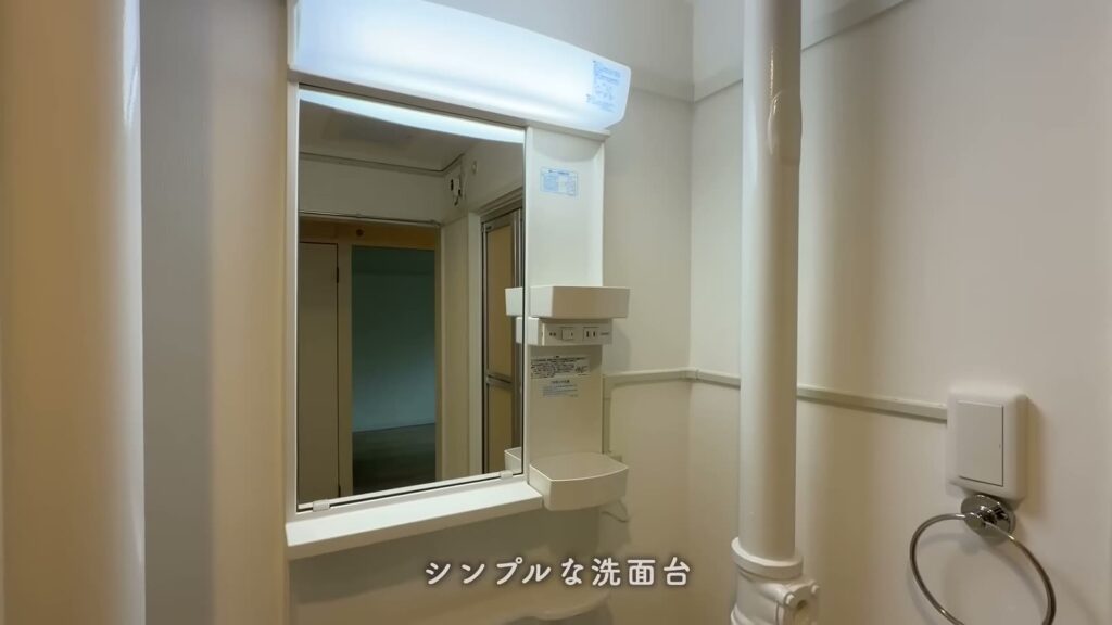 南港しらなみ 2LDKの洗面台