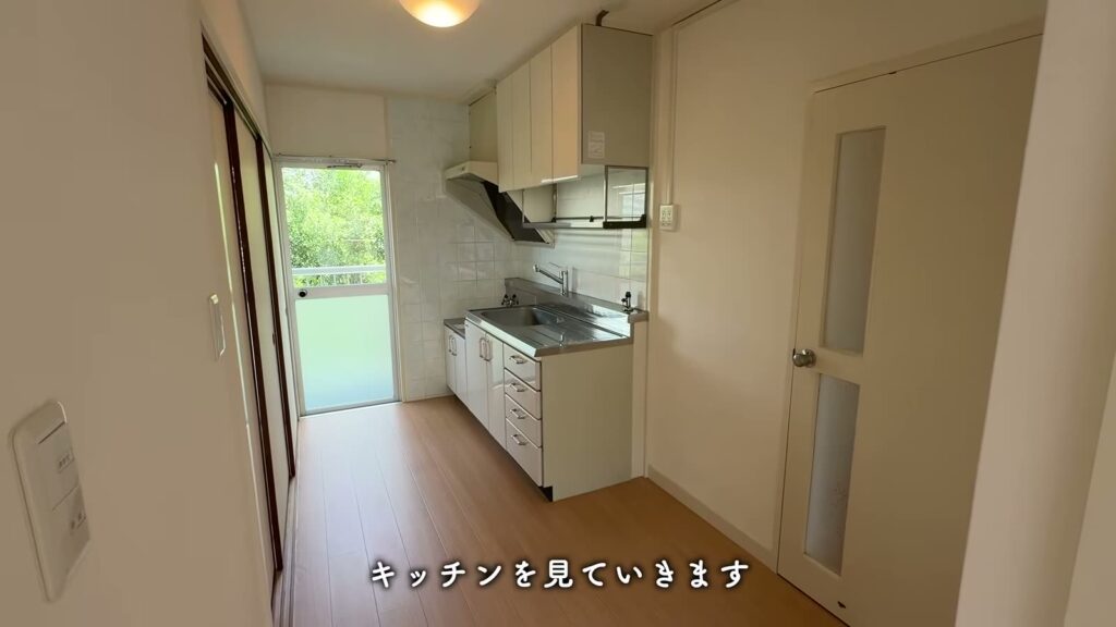 落合団地 2LDKのキッチン