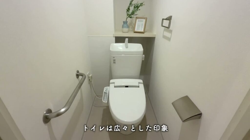 アーバンラフレ志賀 2LDKのトイレ