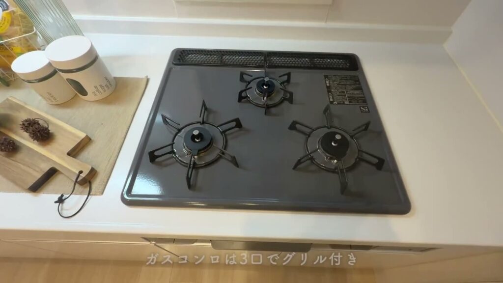アーバンラフレ志賀 2LDKのガスコンロ