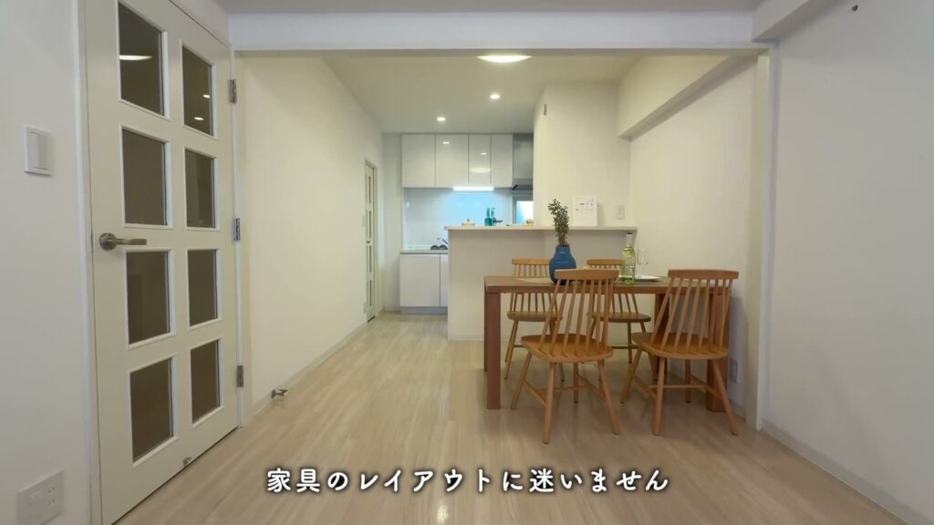 アーバンラフレ志賀 2LDKのダイニング