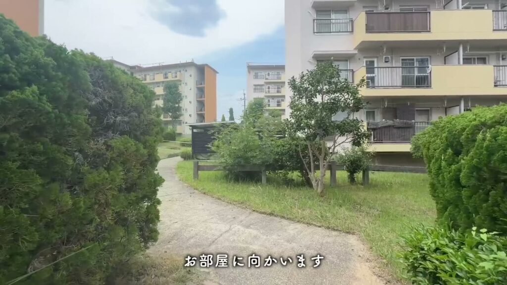 中登美第3 3DKの住棟