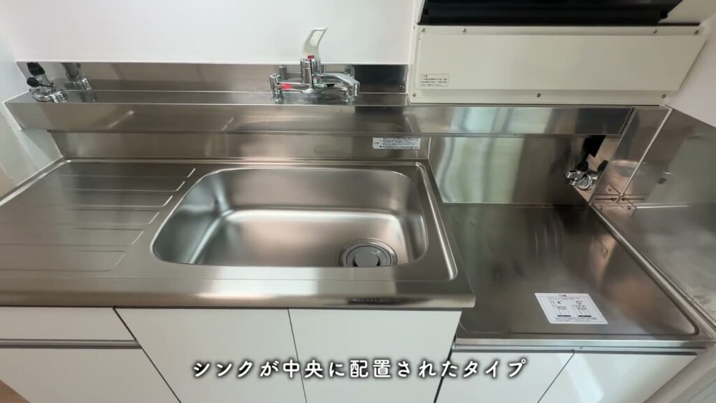 中登美第3 3DKのシンク