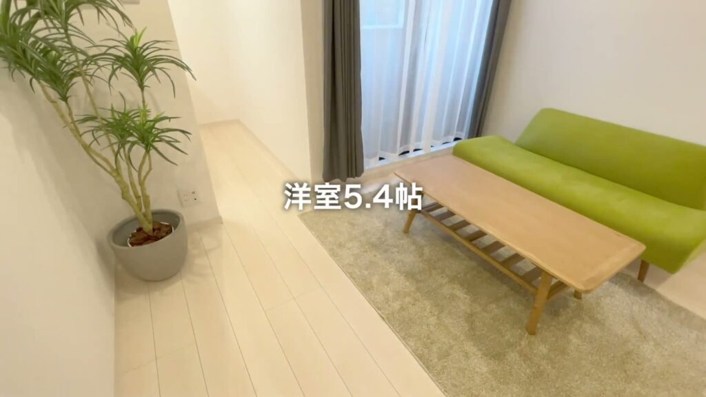 ADC熊本プリマ 1Kの洋室5.4帖