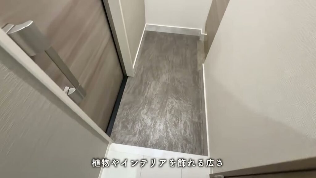オリーブ東雲本町 ワンルームの玄関の土間