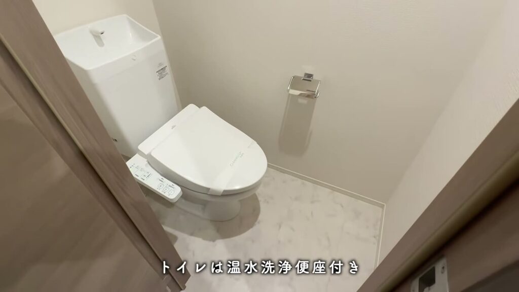 オリーブ東雲本町 ワンルームのトイレ