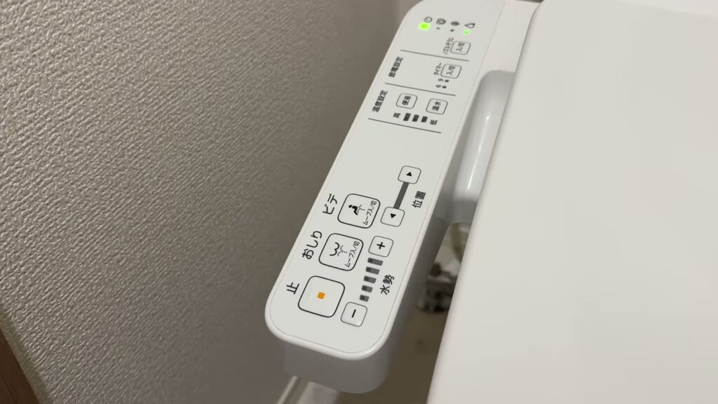 オリーブ東雲本町 ワンルームの操作パネル