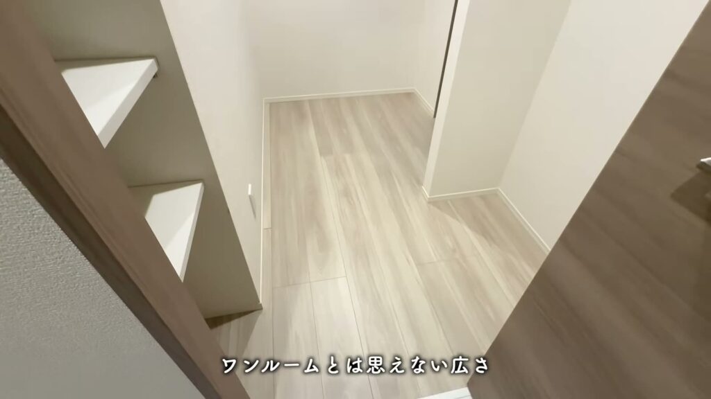 オリーブ東雲本町 ワンルームのクローゼットの奥行き