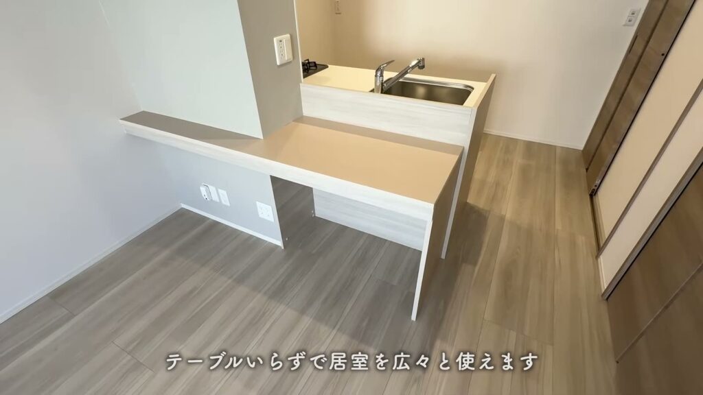 オリーブ東雲本町 ワンルームのカウンター