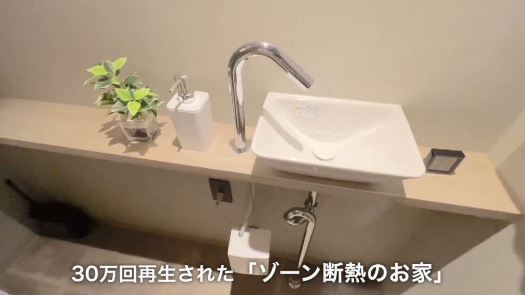 1LDKの手洗い