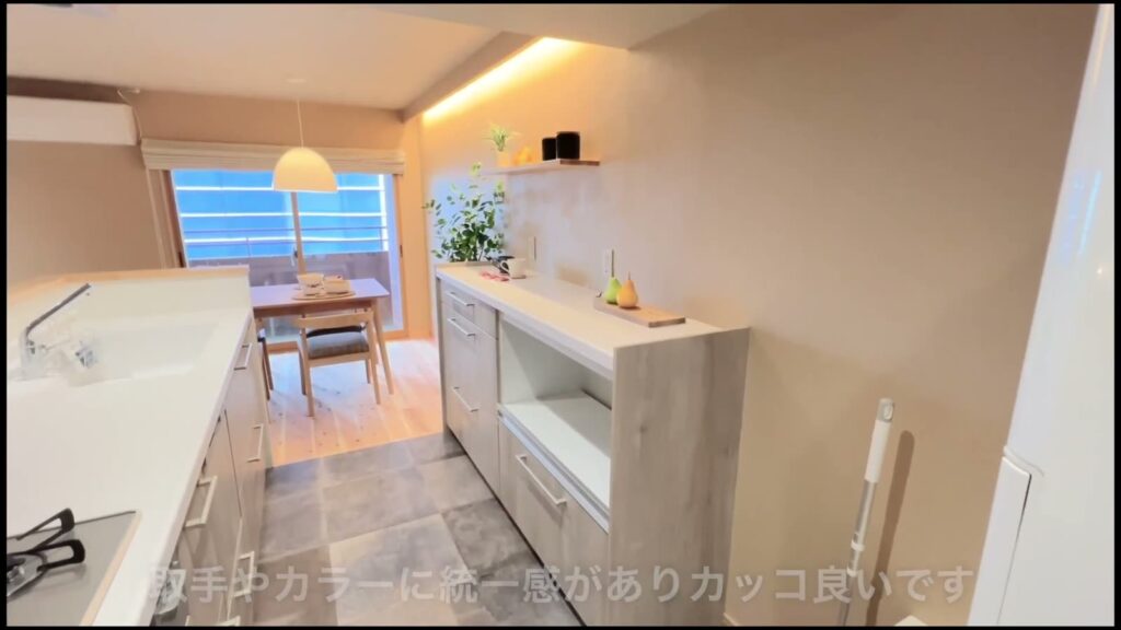 1LDKのカップボード