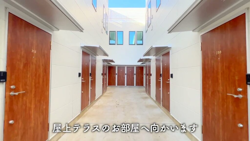 The Terrace Shonan Tsujido 1Kの共用廊下